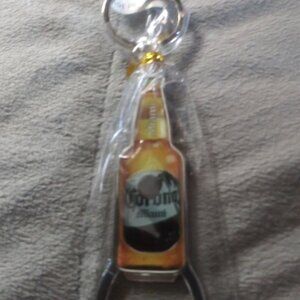 Corona Miami Cerveza Extra Abrebotellas Mini Llavero